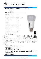 LED電球 Westinghouse 11 Watt Omni-Directional Dimmable LED Light Bulb 0309400 仕様書