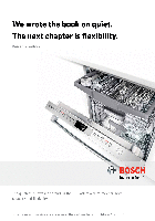 オンラインで読む 家電製品 Bosch SHX7PT55UC パンフレット